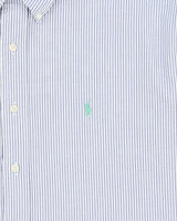 Vintage Ralph Lauren Striped Seersucker Oversized Shirt - L