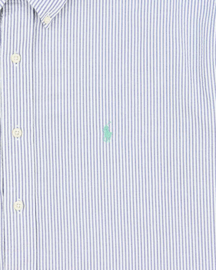 Vintage Ralph Lauren Striped Seersucker Oversized Shirt - L