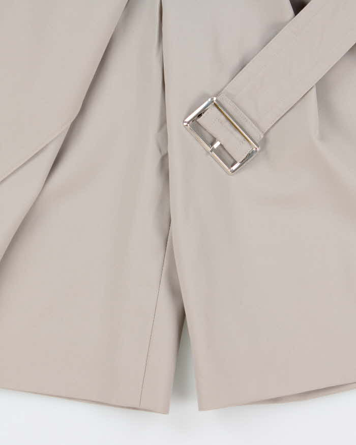 Vintage MaxMara Wool Paper Bag Waist Long Skort - S