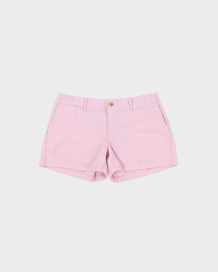 Vintage Polo Ralph Lauren Women's Baby Pink Mini Chino Shorts - W29