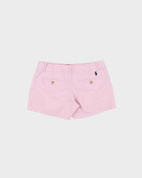 Vintage Polo Ralph Lauren Women's Baby Pink Mini Chino Shorts - W29