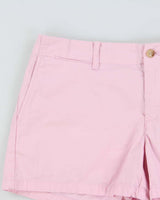 Vintage Polo Ralph Lauren Women's Baby Pink Mini Chino Shorts - W29