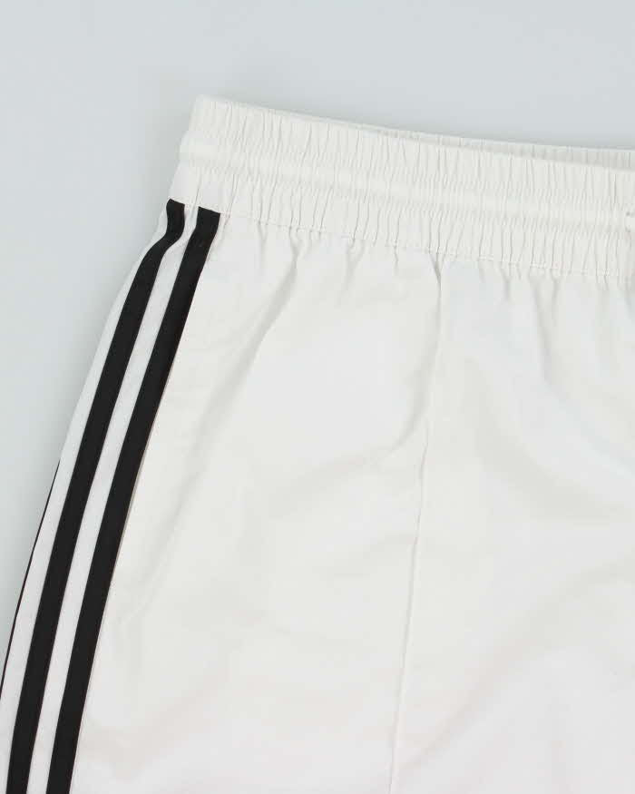 Adidas Originals Women's 3-Stripe Lace Trim Trefoil Firebird Shorts - XL