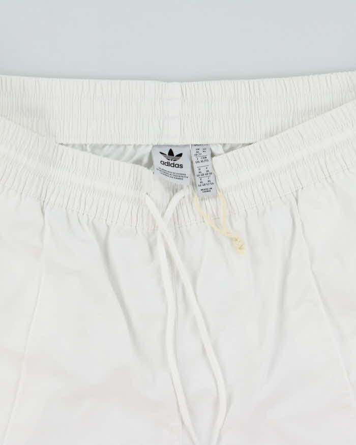 Adidas Originals Women's 3-Stripe Lace Trim Trefoil Firebird Shorts - XL