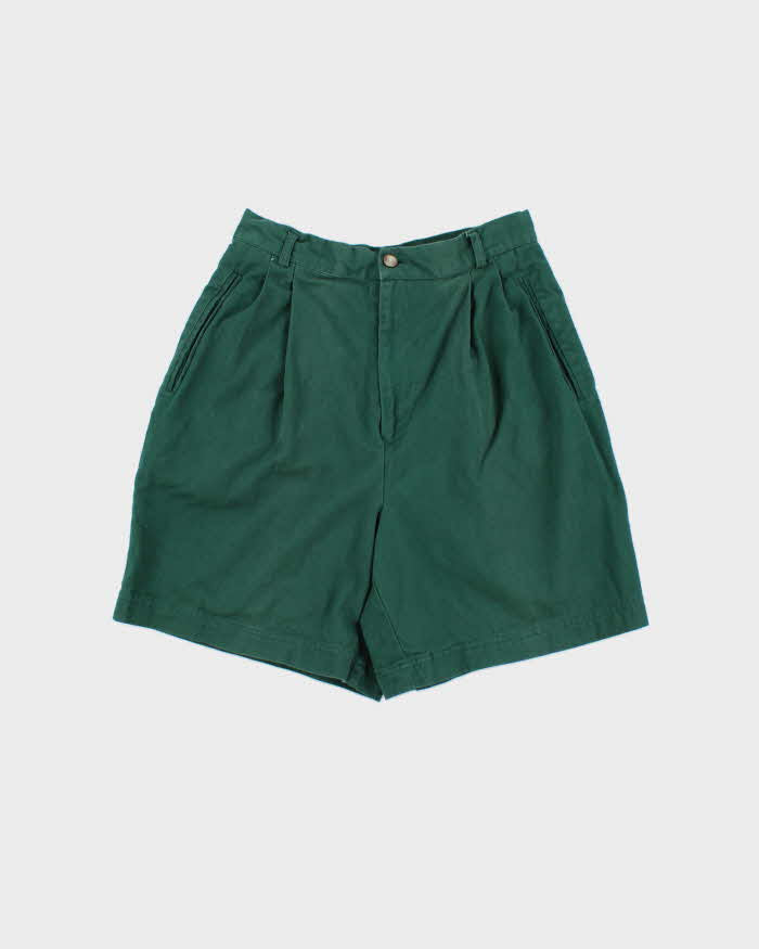 Vintage 1990s Reitmans Women's High Waisted Double Pleated Relaxed Fit Chino Bermuda Shorts - W26