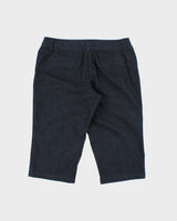 Vintage Y2K 00s Ricki's Women's Low-Rise Indigo Denim Chino Capri Shorts - W32