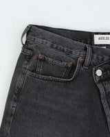 Agolde Criss Cross Women's Relaxed Fit Mid Thigh Denim Shorts - W32