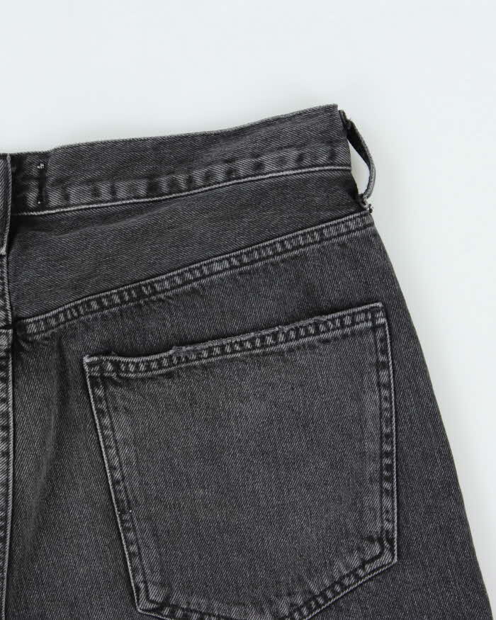 Agolde Criss Cross Women's Relaxed Fit Mid Thigh Denim Shorts - W32