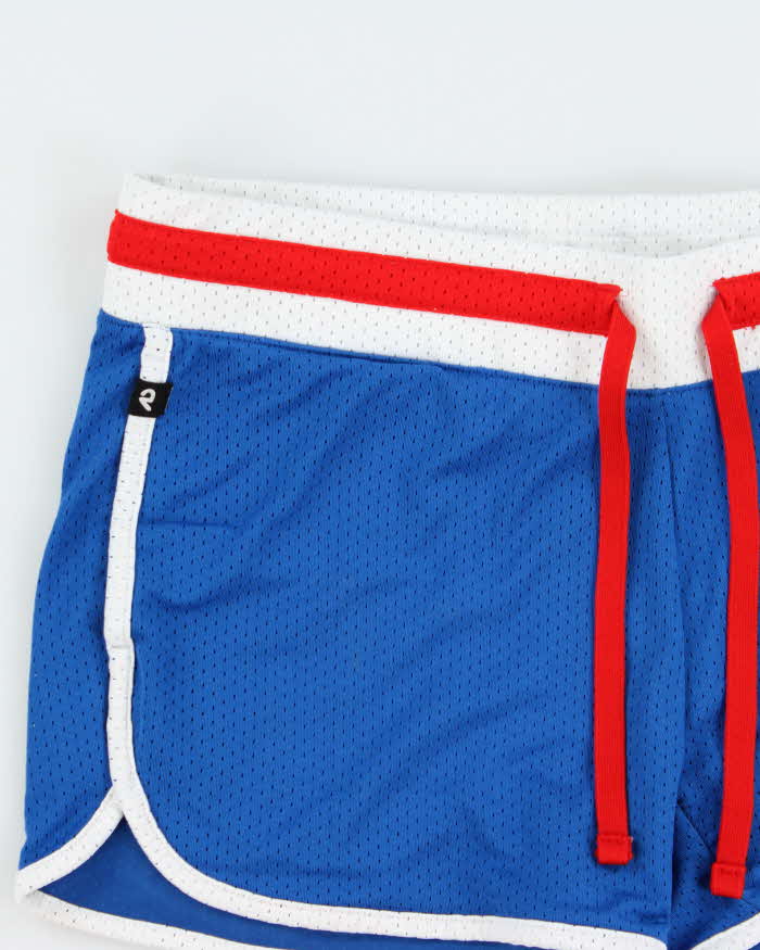 Vintage Y2K 00s Nike Ath Dept. Women's Mesh USA Mini Shorts - S
