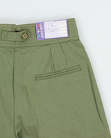 DSWT 1970s Jeans West Pleated Cotton Bermuda Shorts - W26