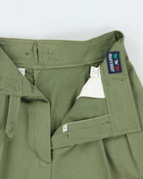 DSWT 1970s Jeans West Pleated Cotton Bermuda Shorts - W26