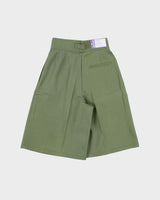 DSWT 1970s Jeans West Pleated Cotton Bermuda Shorts - W24