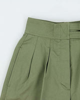 DSWT 1970s Jeans West Pleated Cotton Bermuda Shorts - W24