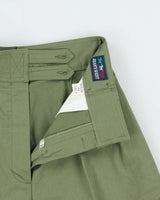 DSWT 1970s Jeans West Pleated Cotton Bermuda Shorts - W24