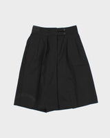 DSWT 1970s Jeans West Pleated Cotton Bermuda Shorts - W26