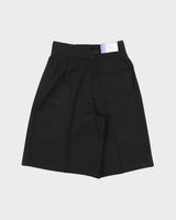 DSWT 1970s Jeans West Pleated Cotton Bermuda Shorts - W26