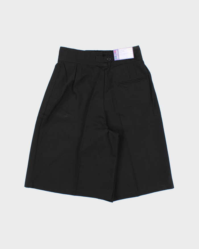 DSWT 1970s Jeans West Pleated Cotton Bermuda Shorts - W26