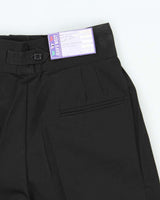 DSWT 1970s Jeans West Pleated Cotton Bermuda Shorts - W26