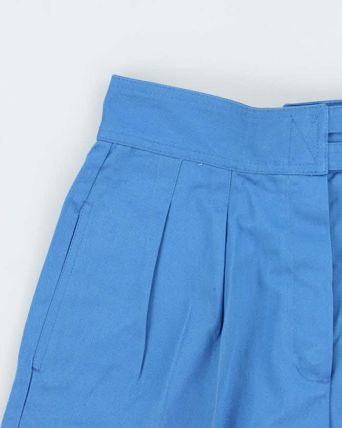 DSWT 1970s Jeans West Pleated Cotton Bermuda Shorts - W27