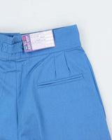 DSWT 1970s Jeans West Pleated Cotton Bermuda Shorts - W27