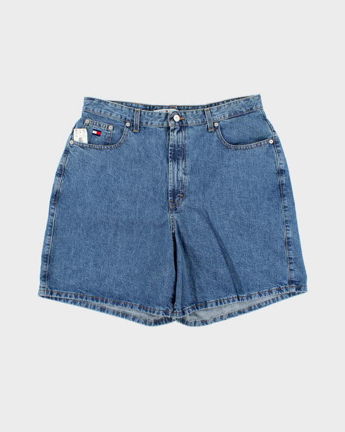 DSWT Vintage Y2K 00s Tommy Hilfiger Women's Loose Fit Denim Shorts - W34