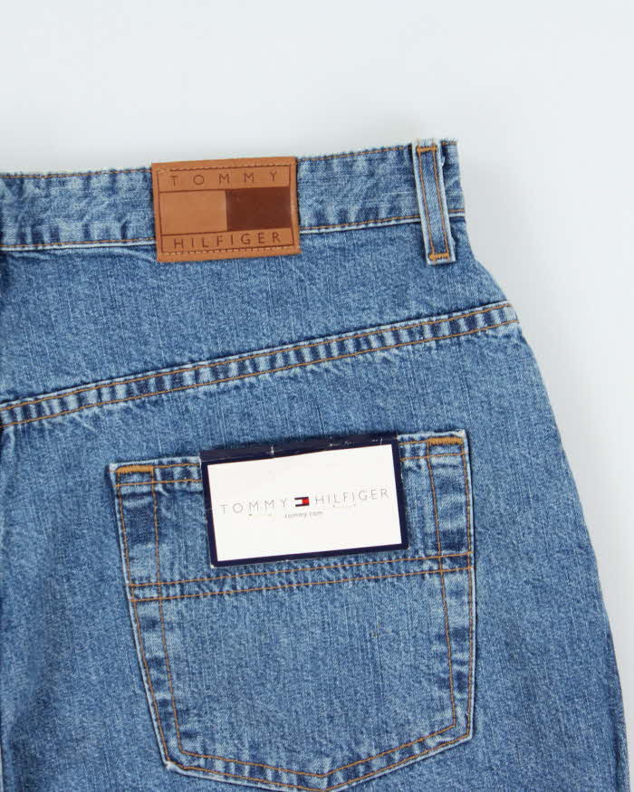 DSWT Vintage Y2K 00s Tommy Hilfiger Women's Loose Fit Denim Shorts - W34