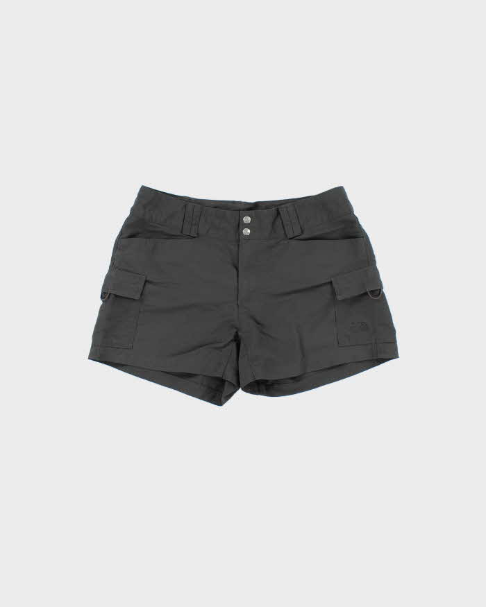 Vintage Y2K 00s The North Face Women's Khaki Grey Technical Mini Shorts - W28