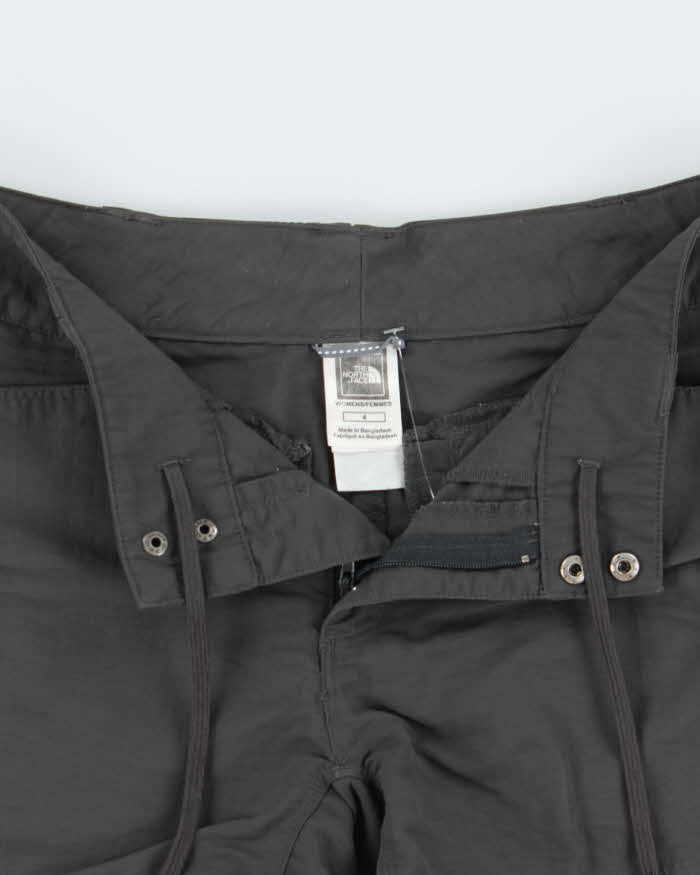 Vintage Y2K 00s The North Face Women's Khaki Grey Technical Mini Shorts - W28