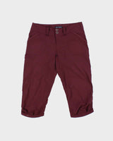 Vintage Arc'teryx Women's Plum Low Rise 3/4 Length Technical Capri Shorts - W28