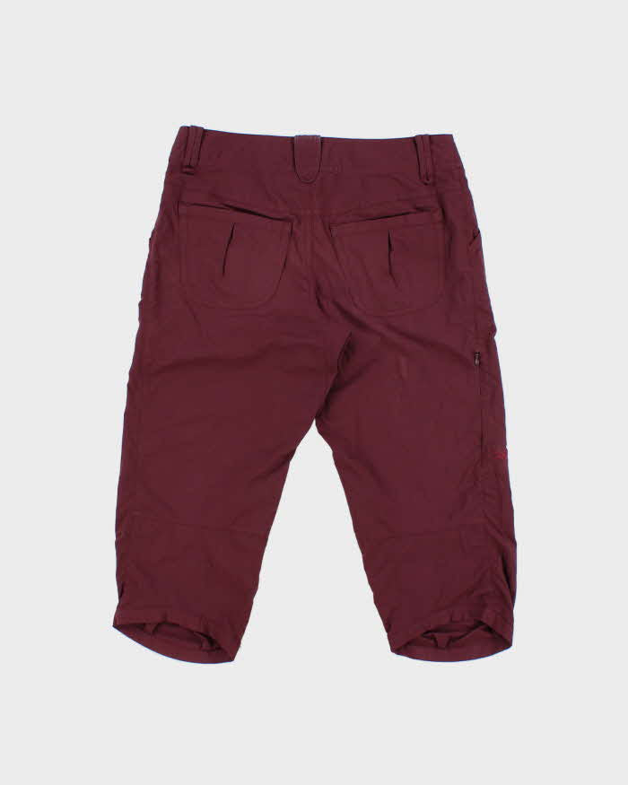Vintage Arc'teryx Women's Plum Low Rise 3/4 Length Technical Capri Shorts - W28