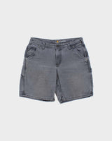 Vintage Carhartt Lavender Canvas Women's Original Fit Carpenter Shorts - W30