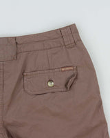 Vintage Y2K 00s Columbia Women's Canvas Hiking Mini Shorts - W30