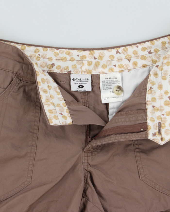 Vintage Y2K 00s Columbia Women's Canvas Hiking Mini Shorts - W30