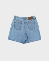 Vintage 1990s Lauren Ralph Lauren LRL High Rise Denim Bermuda Shorts - W30
