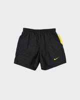 Vintage 1990s Nike Women's Big Swoosh Shell Relaxed Fit Swim Shorts - L