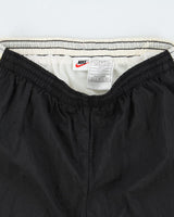 Vintage 1990s Nike Women's Big Swoosh Shell Relaxed Fit Swim Shorts - L