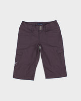 Vintage Y2K 00s Arc'teryx Women's Plum Low-Rise Soft Shell Straight Leg Capri Shorts - W28