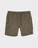 Vintage 2000s Eddie Bauer Drawstring Cargo Shorts - W37