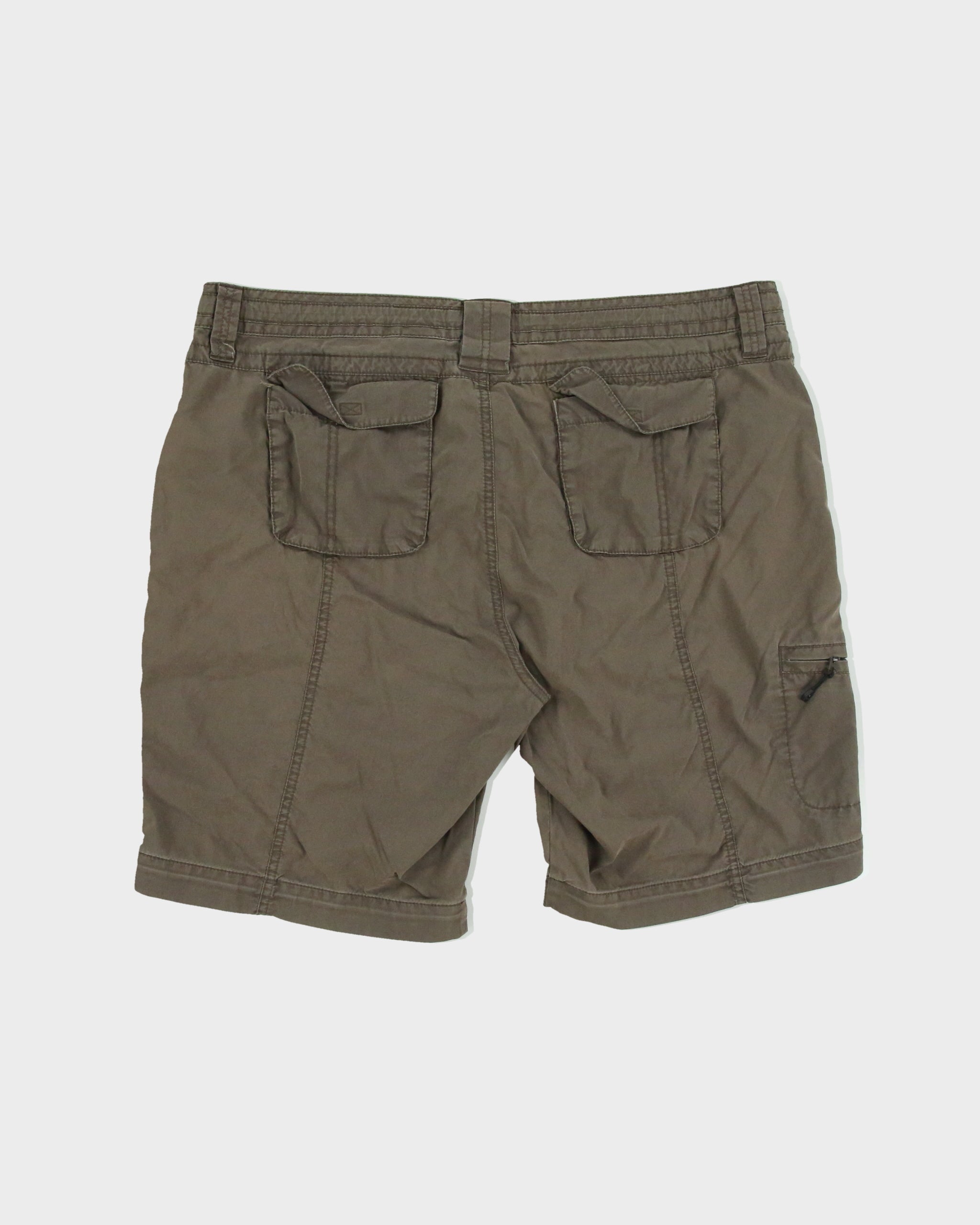 Vintage 2000s Eddie Bauer Drawstring Cargo Shorts - W37