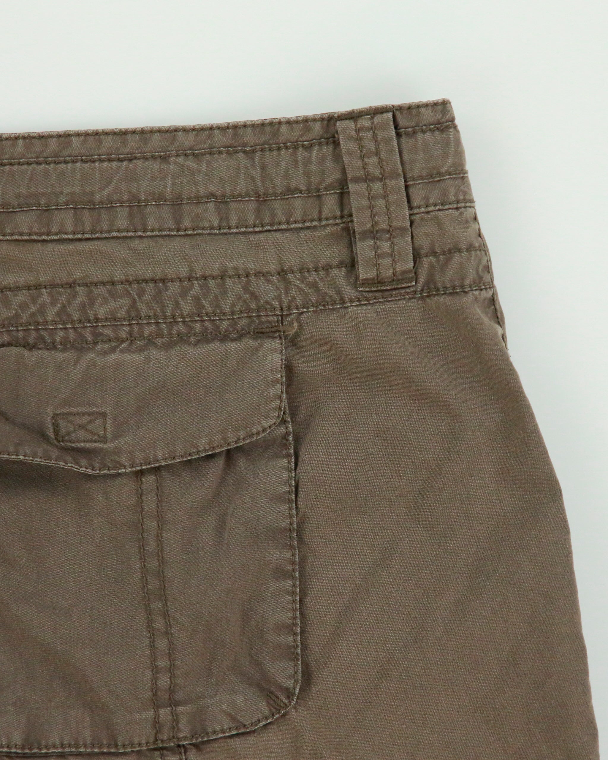 Vintage 2000s Eddie Bauer Drawstring Cargo Shorts - W37