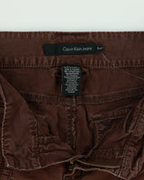 Vintage Y2K 2000s Calvin Klein Long Cargo Shorts - W30