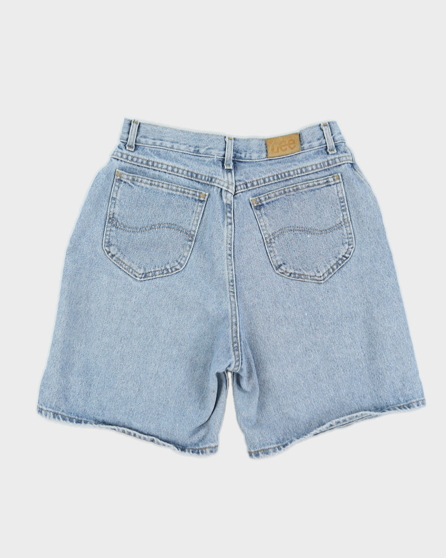 Vintage 90s Lee Light Wash Denim Shorts - W30