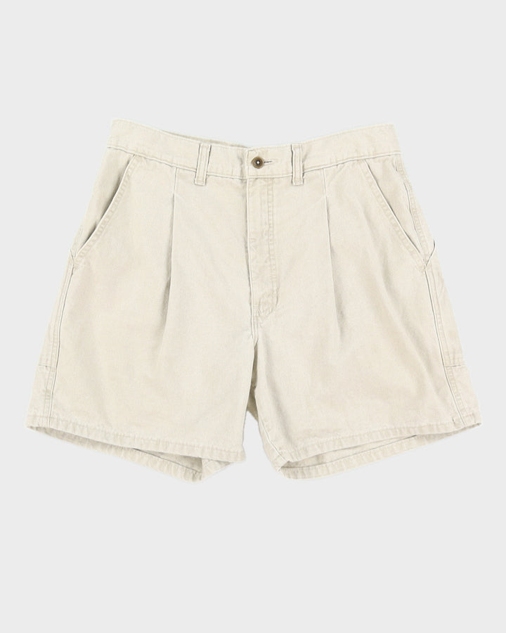 Vintage 90s Chino Beige Short - W32