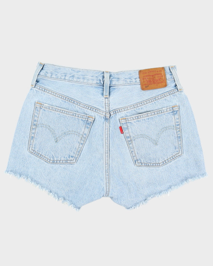 Levi's 501 Light Wash Denim Cut Off Shorts - W27