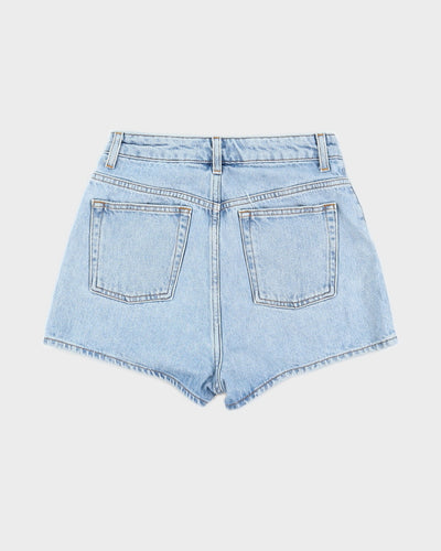 Sandro High Waisted Denim Shorts - XS