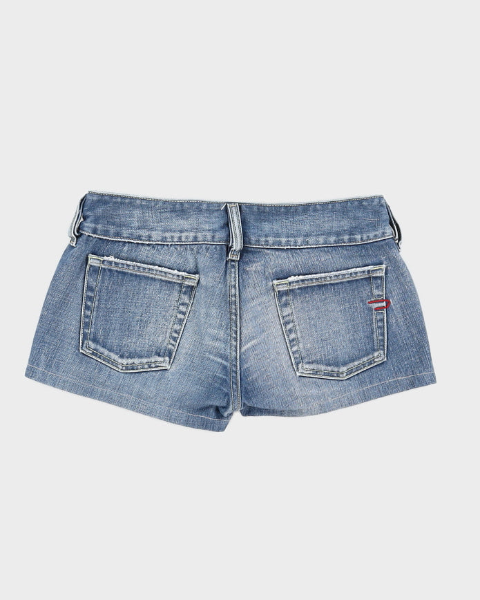 Y2K 00s Diesel Denim Mini Shorts - W27