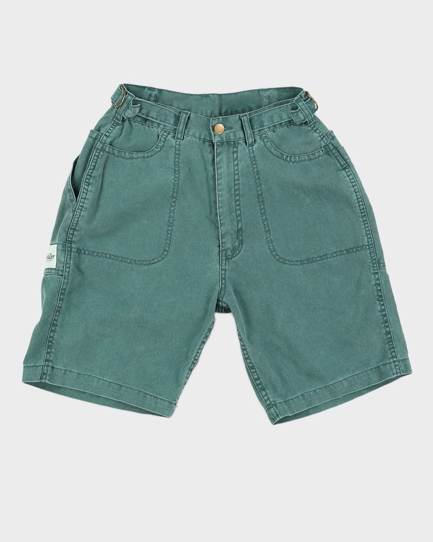 Vintage 90s Lee Valley Green High Waisted Shorts - W26