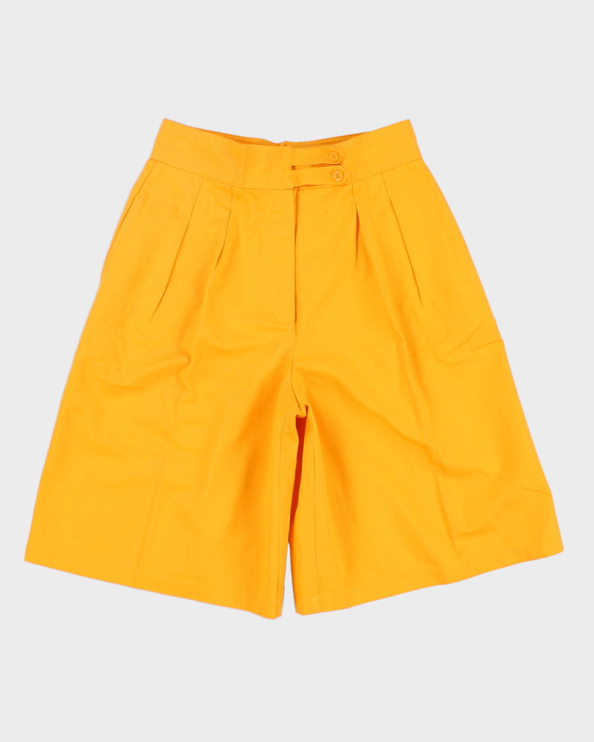 Vintage 70s Jean's West Yellow Pantaloon Shorts - M