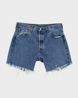 Vintage Levi's Medium Wash Denim Cut-Off Shorts - M