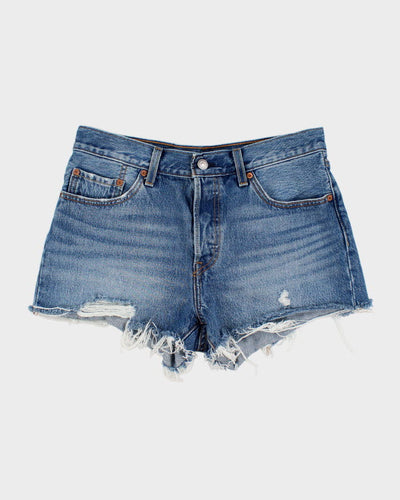Levi's Medium Wash Cut-Off Denim Shorts - S/M